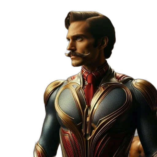 hair, face, comic book art, concept art transparent PNG cut-out