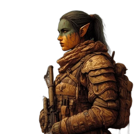 staff, face, weapon, concept art transparent PNG cut-out
