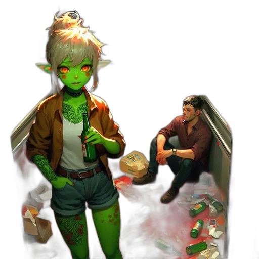 mask, staff, food, creature transparent PNG cut-out