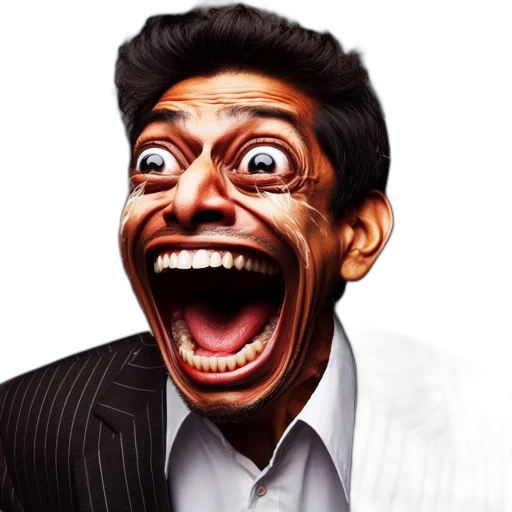 face, staff, mask, creature transparent PNG cut-out