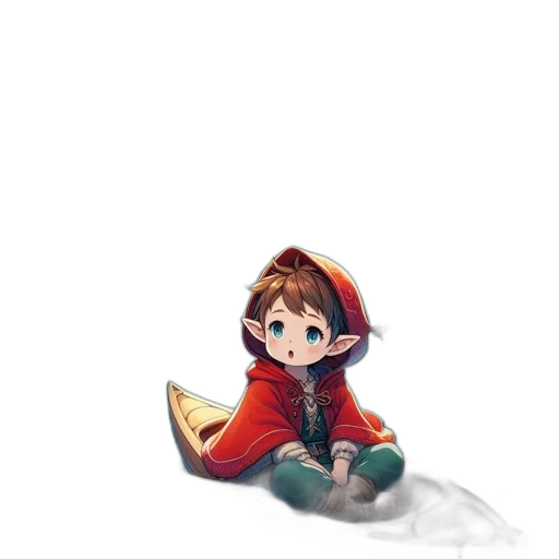 dragon, creature, mask, staff transparent PNG cut-out