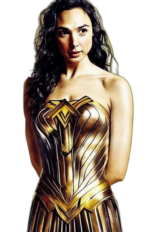 dress, comic book art, photorealistic, fantasy art transparent PNG cut-out
