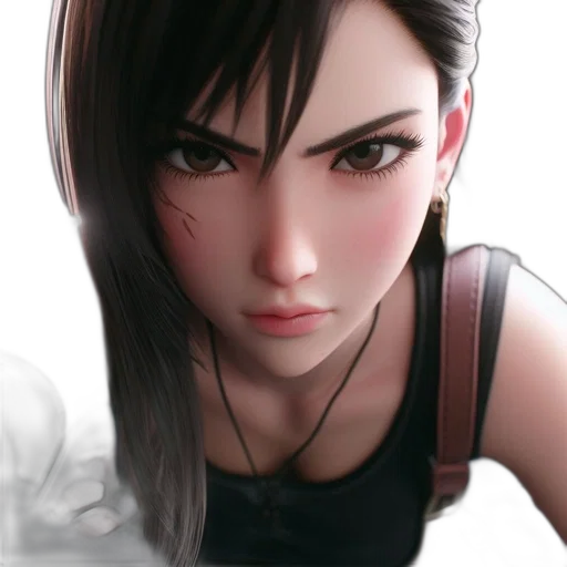 face, photorealistic, fantasy art, concept art transparent PNG cut-out