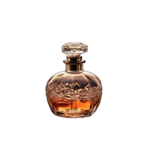bottle, crown, jewelry, perfume transparent PNG cut-out