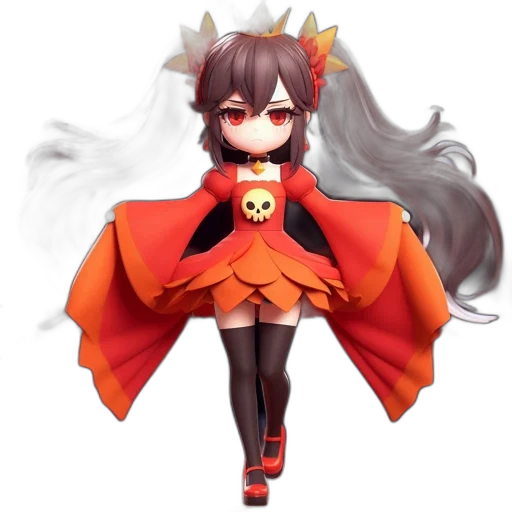 staff, mask, creature, dress transparent PNG cut-out