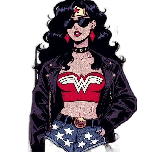 comic book art, cartoon, concept art, pixel art transparent PNG cut-out