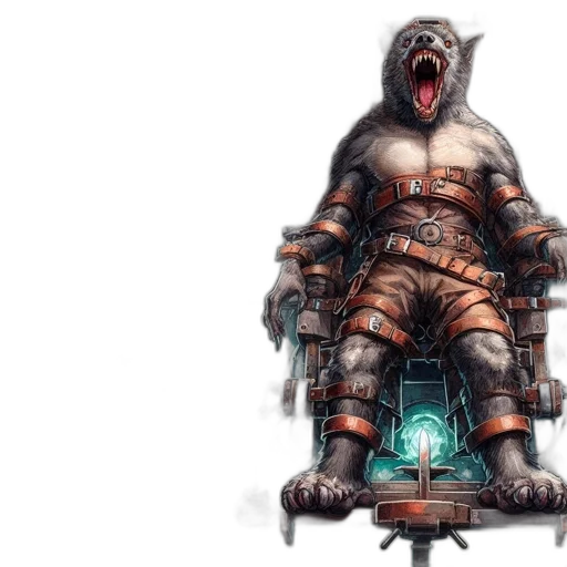 creature, robot, concept art, cyberpunk transparent PNG cut-out