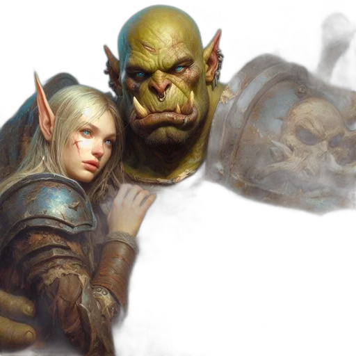 face, staff, weapon, concept art transparent PNG cut-out