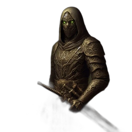 sword, staff, mask, weapon transparent PNG cut-out