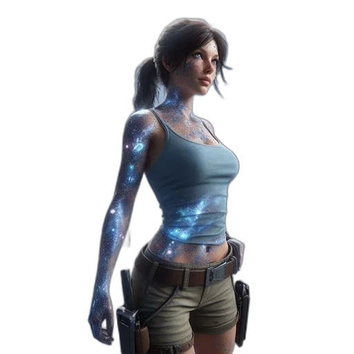dress, weapon, staff, concept art transparent PNG cut-out