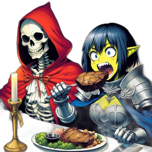 food, comic book art, concept art, fantasy art transparent PNG cut-out