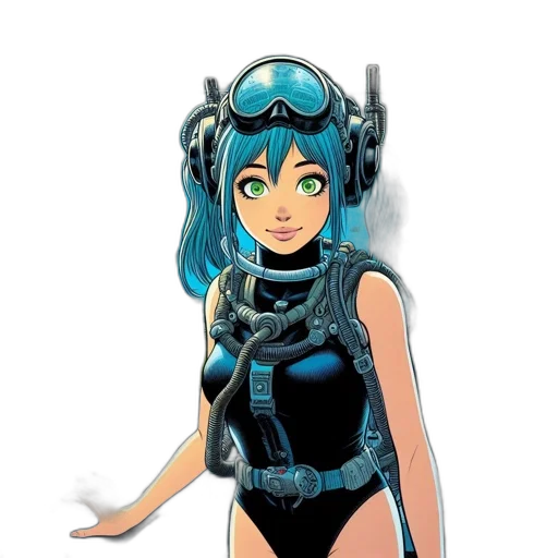 robot, mask, dress, staff transparent PNG cut-out