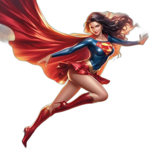 comic book art, concept art, fantasy art, photorealistic transparent PNG cut-out