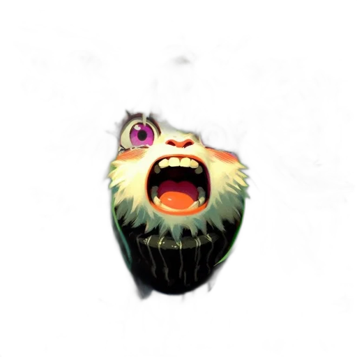 creature, mask, animal, face transparent PNG cut-out