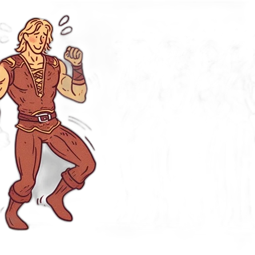 concept art, pixel art, comic book art, fantasy art transparent PNG cut-out