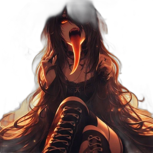 mask, face, dragon, hair transparent PNG cut-out