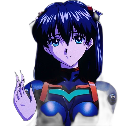 robot, face, anime, vaporwave transparent PNG cut-out