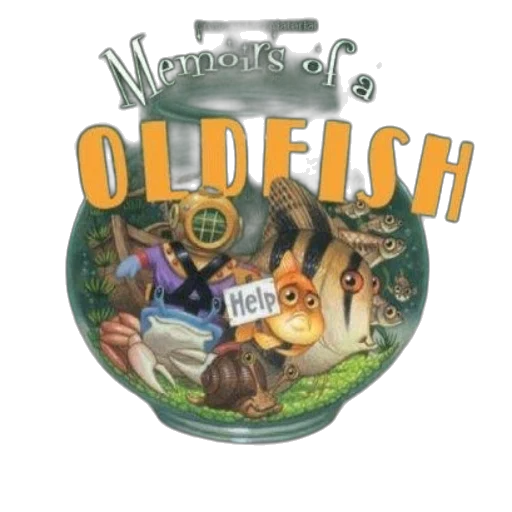 concept art, underwater, memoirs, goldfish transparent PNG cut-out