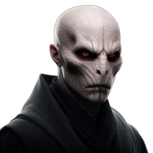 mask, face, staff, creature transparent PNG cut-out