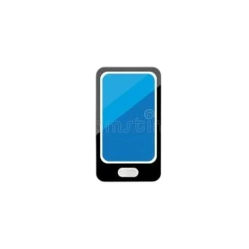 animal, blue, minimalist, smartphone transparent PNG cut-out