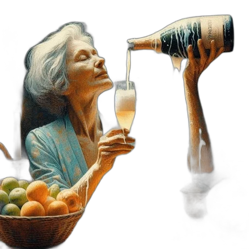 bottle, food, photorealistic, concept art transparent PNG cut-out