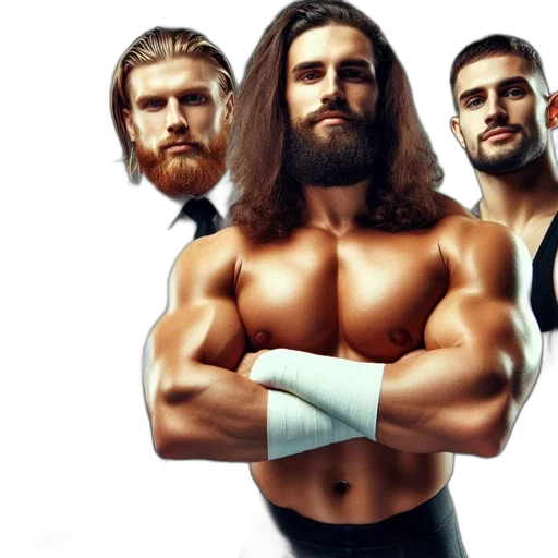 hair, four, male, athletes transparent PNG cut-out