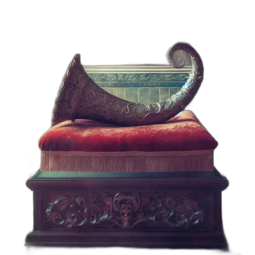 furniture, crown, hat, shoes transparent PNG cut-out