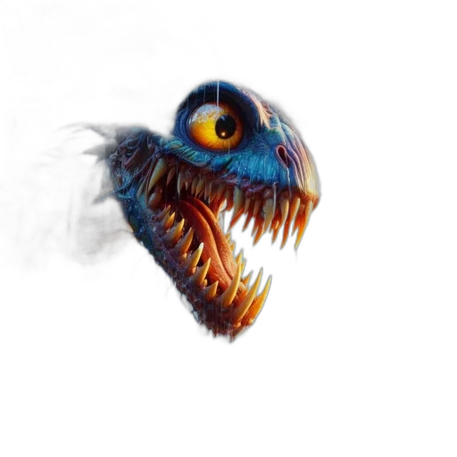 creature, dragon, mask, animal transparent PNG cut-out