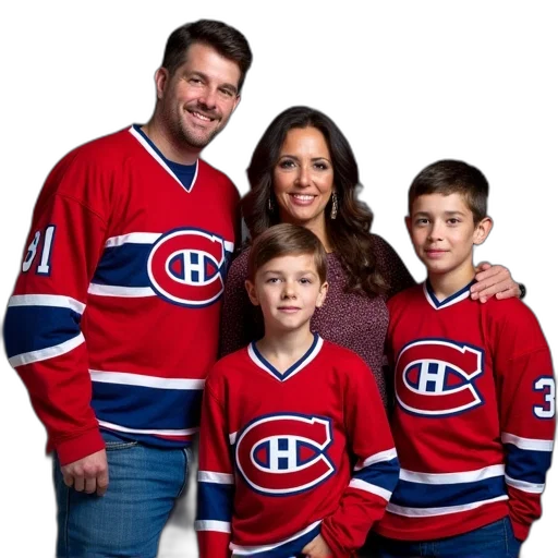canadiens, players, pose, picture transparent PNG cut-out