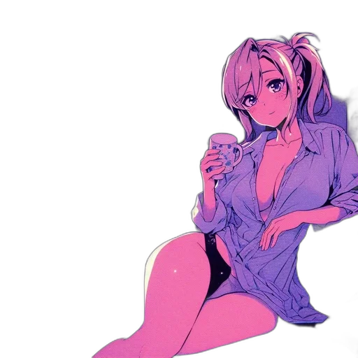 dress, jacket, weapon, staff transparent PNG cut-out
