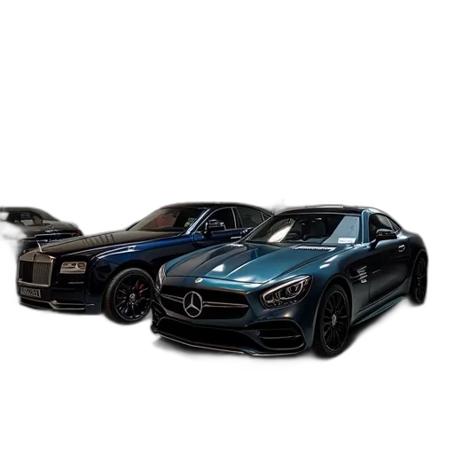 car, 3d render, concept art, photorealistic transparent PNG cut-out