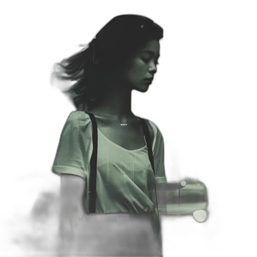 dress, robot, face, jacket transparent PNG cut-out
