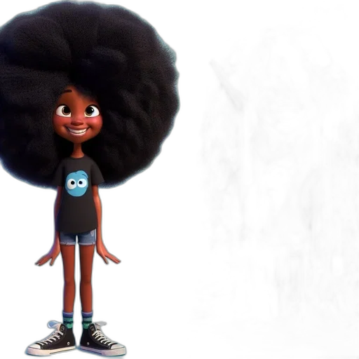 hair, jacket, creature, dress transparent PNG cut-out