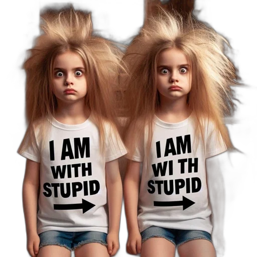 hair, cartoon, two, identical transparent PNG cut-out