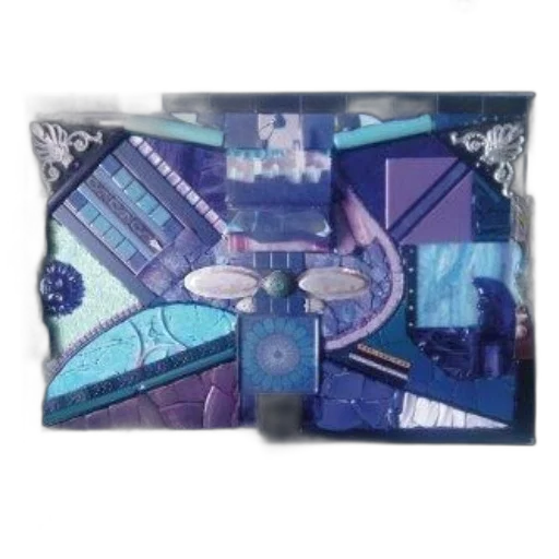 outer space, blue, book, cover transparent PNG cut-out