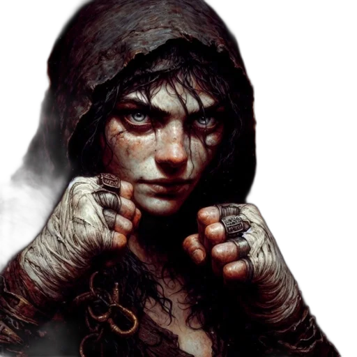 face, concept art, fantasy art, photorealistic transparent PNG cut-out