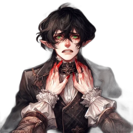 face, mask, staff, creature transparent PNG cut-out