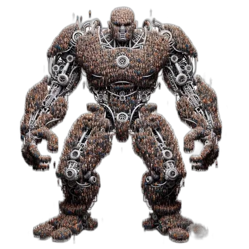 robot, creature, animal, weapon transparent PNG cut-out