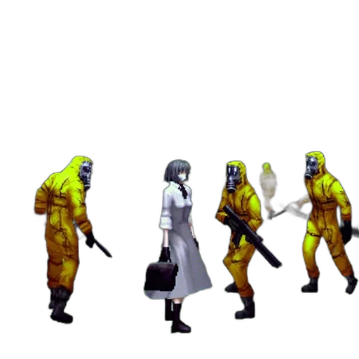 staff, concept art, pixel art, 3d render transparent PNG cut-out