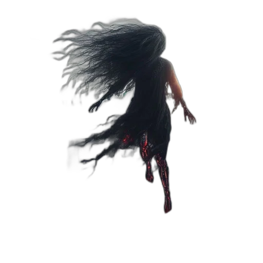 hair, dress, creature, animal transparent PNG cut-out