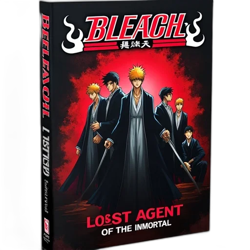 concept art, cover, book, bleach transparent PNG cut-out