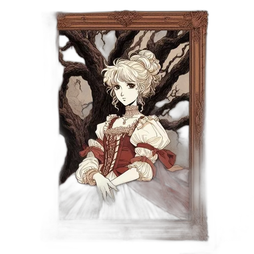 staff, crown, face, dress transparent PNG cut-out