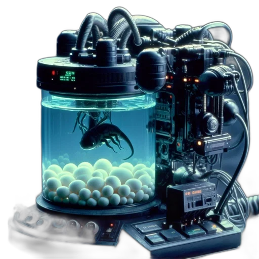 creature, bottle, dragon, robot transparent PNG cut-out