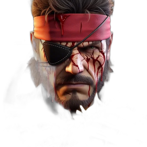 face, mask, weapon, concept art transparent PNG cut-out