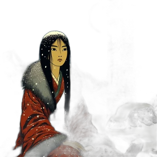fantasy art, concept art, comic book art, watercolor transparent PNG cut-out