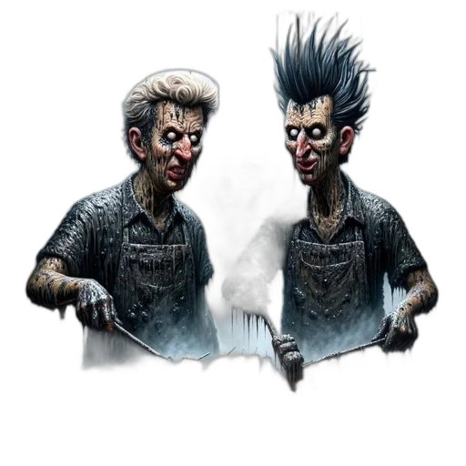 staff, hair, concept art, comic book art transparent PNG cut-out