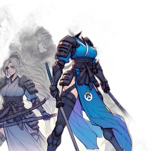 sword, concept art, fantasy art, comic book art transparent PNG cut-out