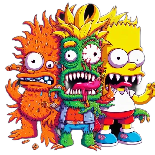 creature, mask, concept art, cartoon transparent PNG cut-out