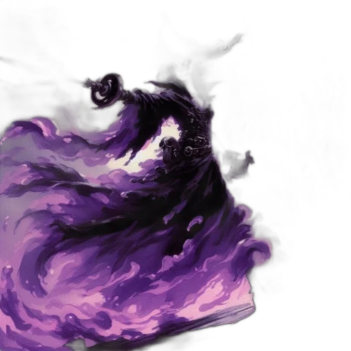 dragon, hair, dress, mask transparent PNG cut-out