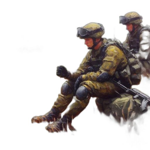 weapon, robot, concept art, pixel art transparent PNG cut-out